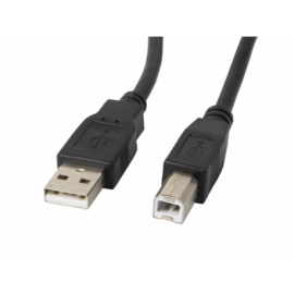 CABLE IMPRESORA LANBERG USB MACHO/USB MACHO 1.8M NEGRO