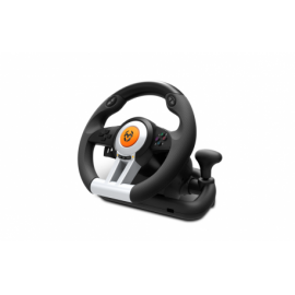VOLANTE Y PEDALES KROM K-WHEEL MULTIPLATAFORMA NEGRO