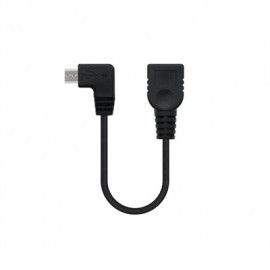 NANOCABLE CABLE USB 2.0 OTG TIPO MICRO B/M-A/H15CM