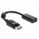 DELOCK ADAPTADOR DISPLAYPORT M A HDMI H NEGRO