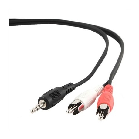 GEMBIRD CABLE AUDIO 3.5MM(M) A 2 RCA(M) 2.5 MTS