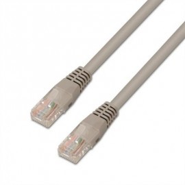 AISENS LATIGUILLO RJ45 CAT.6 UTP 1.0M GRIS COBRE