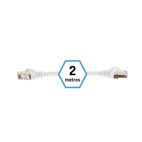 IGGUAL LATIGUILLO CAT7 SFTP LSZH 2 METROS BLANCO