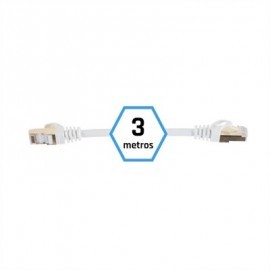 IGGUAL LATIGUILLO CAT7 SFTP LSZH 3 METROS BLANCO