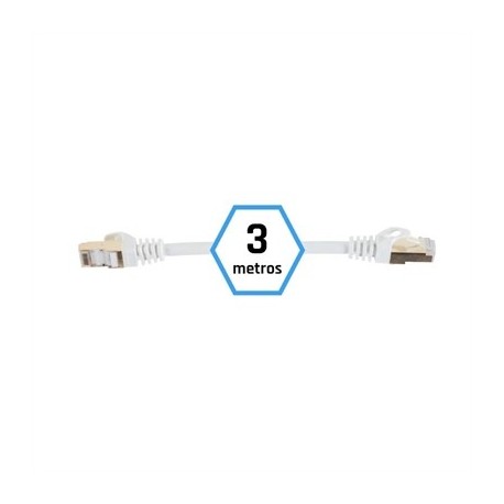 IGGUAL LATIGUILLO CAT7 SFTP LSZH 3 METROS BLANCO