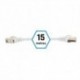 IGGUAL LATIGUILLO CAT7 SFTP LSZH 15 METROS BLANCO