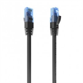 AISENS CABLE RJ45 CAT.6 UTP AWG26 CCA NEGRO 0.5M