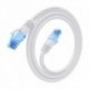 AISENS CABLE RJ45 CAT.6 UTP AWG26 CCA BLANCO 0.5