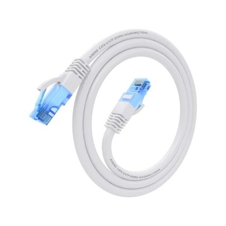 AISENS CABLE RJ45 CAT.6 UTP AWG26 CCA BLANCO 0.5