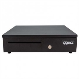 IGGUAL CAJON PORTAMONEDAS IRON-35 42CM 5+6 NEGRO
