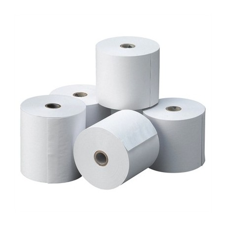 ROLLO PAPEL TERMICO 80X80X12 MM PACK 6 UDS SIN BPA
