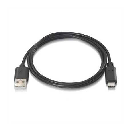 CABLE AISENS USB 2.0 3A TIPO USB-C M-A M NEGRO 2.0M
