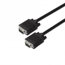 AISENS CABLE SVGA HDB15/M-HDB 15/M NEGRO 1.8M