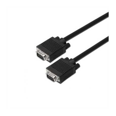AISENS CABLE SVGA HDB15/M-HDB 15/M NEGRO 1.8M