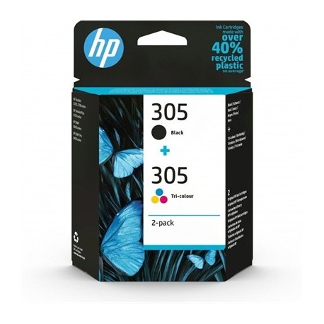 HP CARTUCHO MULTIPACK 305 NEGRO+COLOR