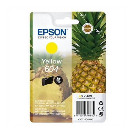 EPSON CARTUCHO 604 AMARILLO