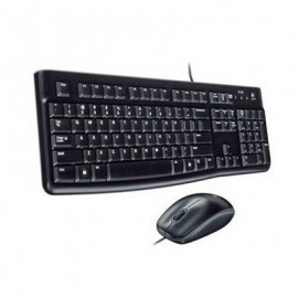 LOGITECH MK120 TECLADO + RATON OPTICO 1000DPI USB