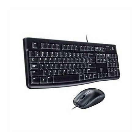 LOGITECH MK120 TECLADO + RATON OPTICO 1000DPI USB