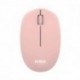 NILOX RATON WIRELESS, 1000 DPI, 3 BOTONES, ROSA