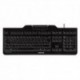 CHERRY TECLADO+LECTOR CHIP INTEGRADO (DNIE) NEGRO