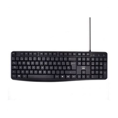 EWENT EW3001 TECLADO ESCRITURA SILENCIOSA USB