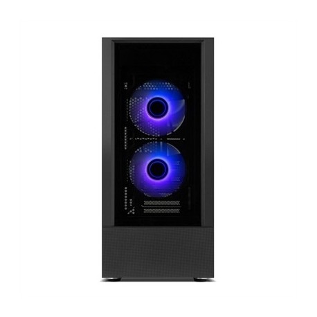 CAJA NOX SEMITORRE ARGB ATX NOX HUMMER NEMESIS NEGRA