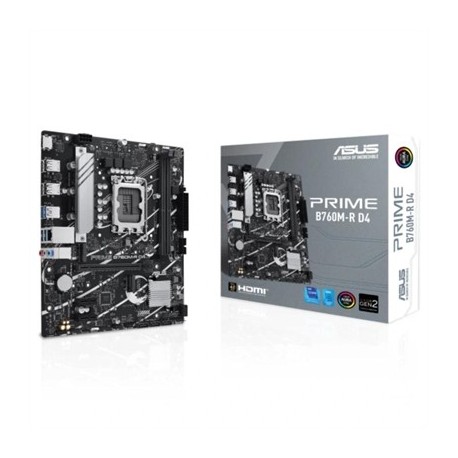 ASUS PLACA BASE PRIME B760M-R D4 MATX 1700