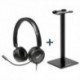 IGGUAL KIT AURICULARES DUAL TECH + SOPORTE SA22