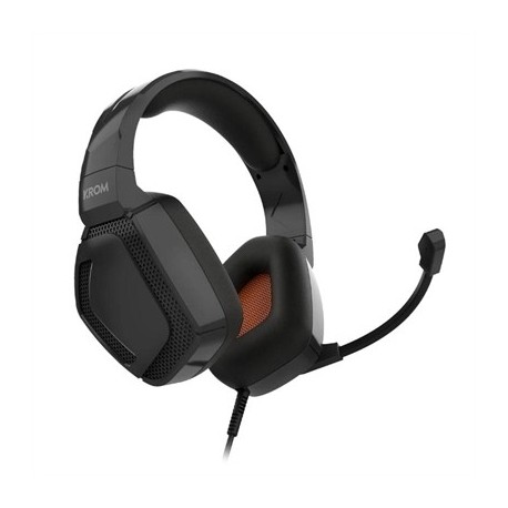 AURICULARES GAMING KROM KOPA PRO NEGRO MICROFONO ALAMBRICO