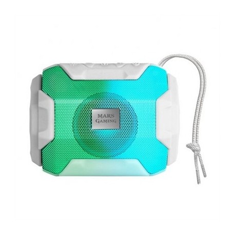 MARS GAMING ALTAVOZ BLUETOOTH RGB MSBAX 10W WHITE