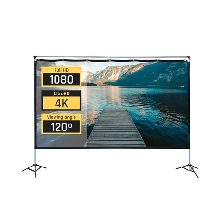 IGGUAL PANTALLA EXTERIOR PORTABLE 120" 265X149 CM