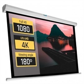 IGGUAL PANTALLA ELECTRICA 4:3 100" 180X180 CM