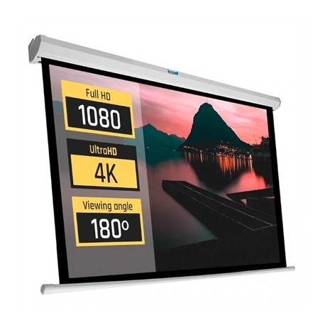 IGGUAL PANTALLA ELECTRICA 4:3 100" 180X180 CM