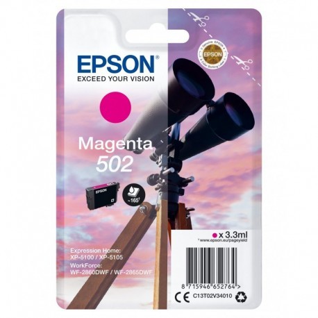 EPSON CARTUCHO 502 MAGENTA