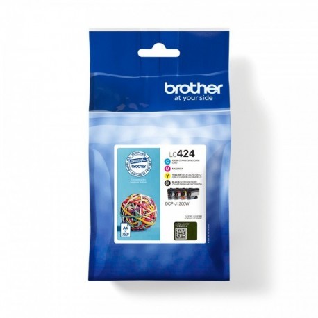 BROTHER MULTIPACK TINTA PARA DCPJ1200W LC424VAL