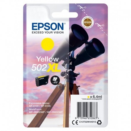 EPSON SINGLEPACK YELLOW 502XL INK