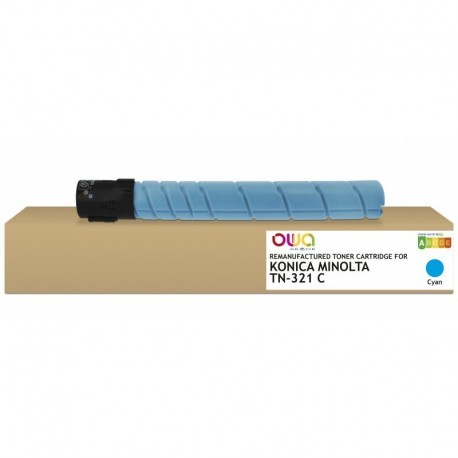 ARMOR TONER OWA TN321C KONICA MINOLTA BIZHUB C224 (A33K450) AZUL