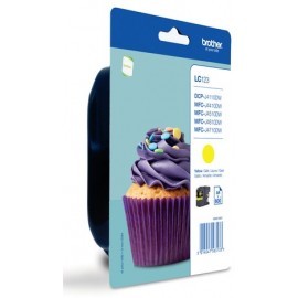 BROTHER CARTUCHO LC123YBP AMARILLO BLISTER