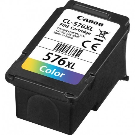 CANON CARTUCHO CL576XL PIXMA TS3550I 3551I COLOR HY CMY TR4750I TR4751I 12.6ML