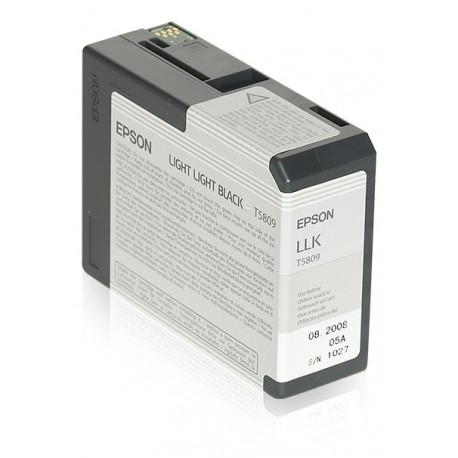 EPSON STYLUS PRO-3800/3880 CARTUCHO GRIS CLARO (80ML)