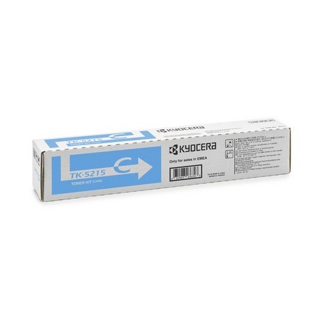 KYOCERA CARTUCHO DE TONER CIAN (1T02R6CNL0, TK5215C)
