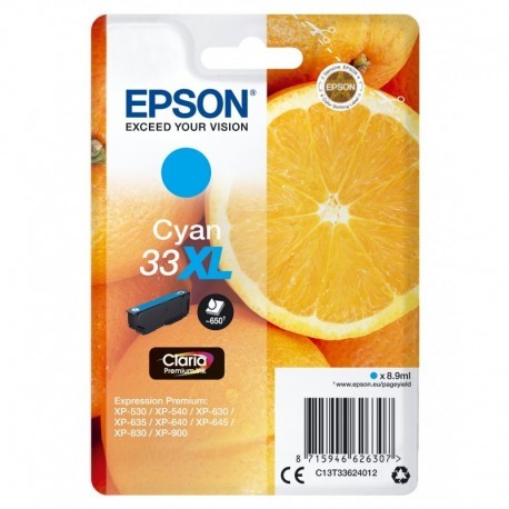 EPSON EXPRESSION HOME XP-530 CARTUCHO CYAN 33XL