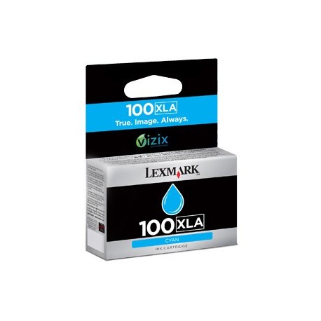 LEXMARK CARTUCHO INYECCION TINTA CIAN N.100 XLA VIZIX