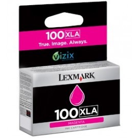 LEXMARK CARTUCHO INYECCION TINTA MAGENTA N.100 XLA VIZIX