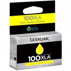 LEXMARK CARTUCHO INYECCION TINTA AMARILLO N.100 XLA VIZIX