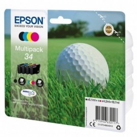 EPSON MULTIPACK 4-COLOURS 34 DURABRITE ULTRA INK