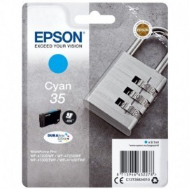 EPSON SINGLEPACK CYAN 35 DURABRITE ULTRA INK