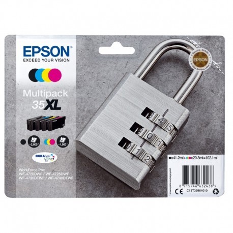EPSON MULTIPACK 4-COLOURS 35XL DURABRITE ULTRA INK