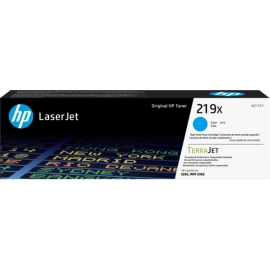 HP 219X HIGH YIELD CYAN ORIGINAL LASERJET TONER CARTRIDGE