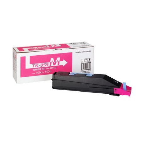 KYOCERA TONER COPIADORA MAGENTA 400CI/500CI TK855M 18.000 PAGINAS